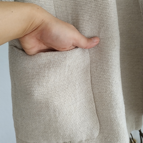 Zara Cream Colored Blazer - Picture 10 of 12